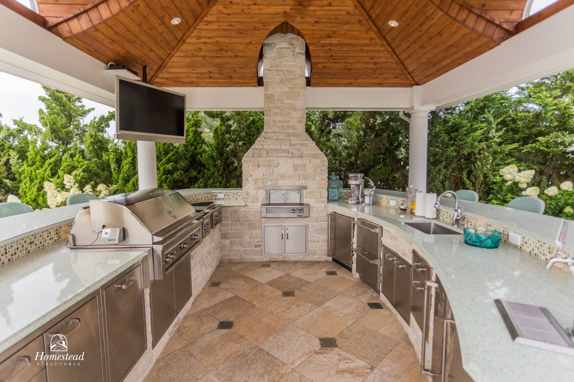 Custom Outdoor Kitchens Homestead Structures